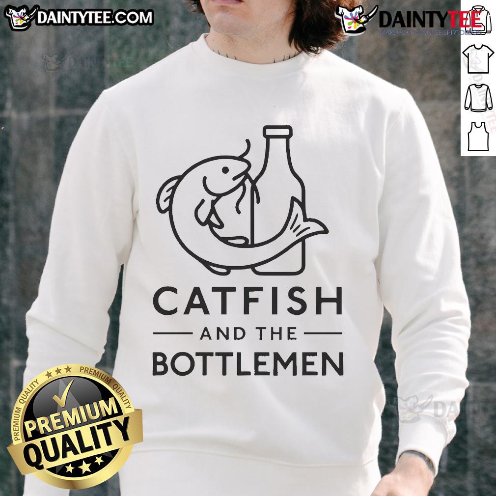 Nice Catfish and the Bottlemen sweatshirt featuring vibrant design, perfect for fans of the band and stylish casual wear.