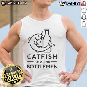 Stylish Nice Catfish and the Bottlemen tank top in vibrant colors, perfect for fans of the band and summer fashion.