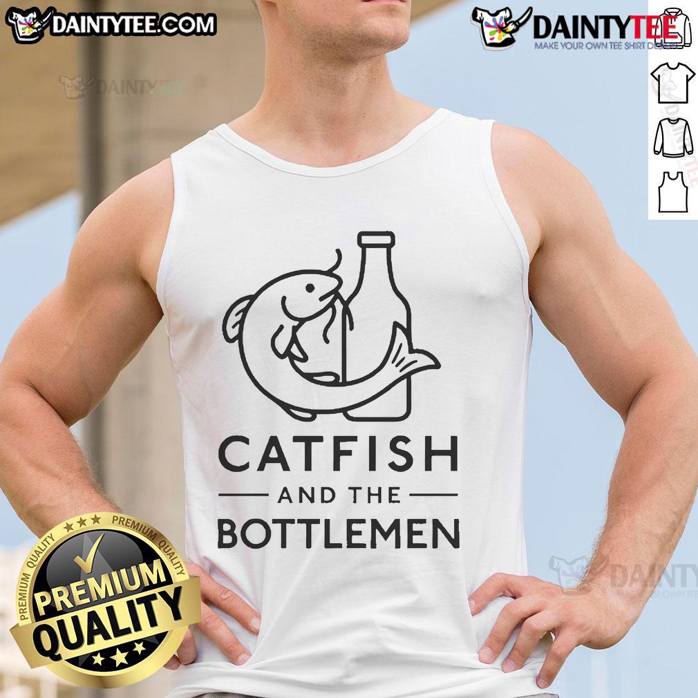 Stylish Nice Catfish and the Bottlemen tank top in vibrant colors, perfect for fans of the band and summer fashion.