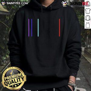 Stylish Nice Hydrogen Emission Spectrum hoodie featuring vibrant colors and unique scientific design for science enthusiasts.