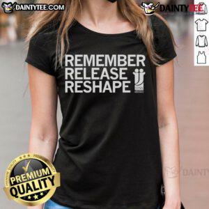 Nice Juneteenth Remember Release Reshape Ladies Tee featuring a vibrant design celebrating Juneteenth heritage.