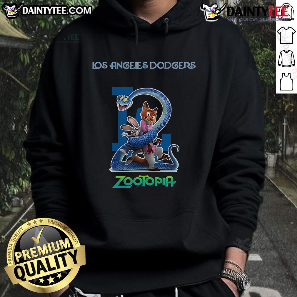 Nice Los Angeles Dodgers Zootopia 2 Hoodie featuring vibrant graphics and stylish design perfect for fans.