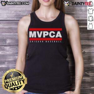 Nice MVPCA Chicago Cubs tank top featuring team colors and logo, perfect for summer sports fans.