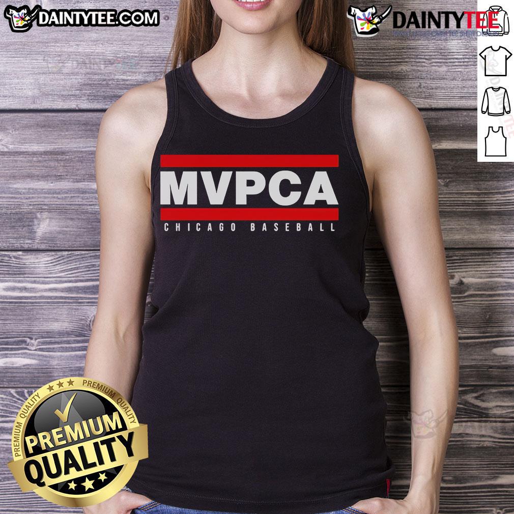 Nice MVPCA Chicago Cubs tank top featuring team colors and logo, perfect for summer sports fans.