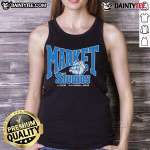 Nice Market Studios Los Angeles Bulldogs tank top in vibrant colors, perfect for casual wear and sports fans.