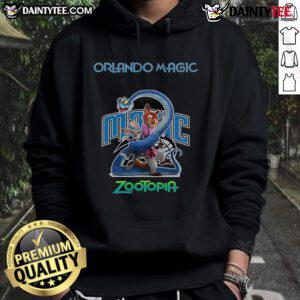 Orlando Magic Zootopia 2 hoodie featuring vibrant colors and a stylish design for fans and collectors.
