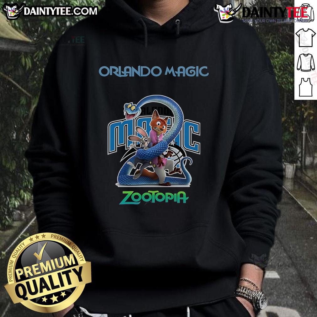 Orlando Magic Zootopia 2 hoodie featuring vibrant colors and a stylish design for fans and collectors.