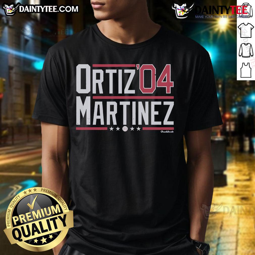 Nice Ortiz Martinez '04 T-Shirt featuring a stylish design and vibrant colors, perfect for fans and collectors.