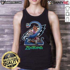 Nice Philadelphia Eagles Zootopia 2 tank top featuring vibrant graphics, perfect for fans and summer wear.