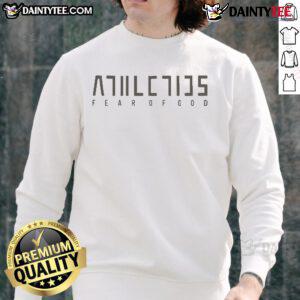 Official Fear of God Athletics Quickdry Jersey Performance Sweatshirt in stylish design, perfect for athletic wear.