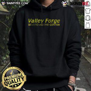 Premium Valley Forge Automotive Center Hoodie featuring a stylish design, perfect for car enthusiasts and casual wear.