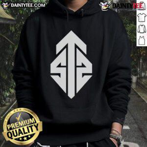 Alt Text: The Sleeping Souls album logo hoodie featuring bold graphics and comfortable design, perfect for fans.