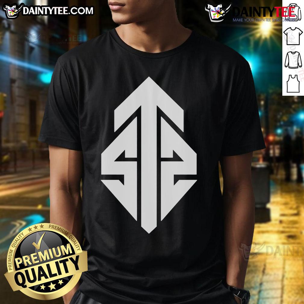 Alt Text: The Sleeping Souls album logo t-shirt featuring bold graphic design and vibrant colors for music fans.