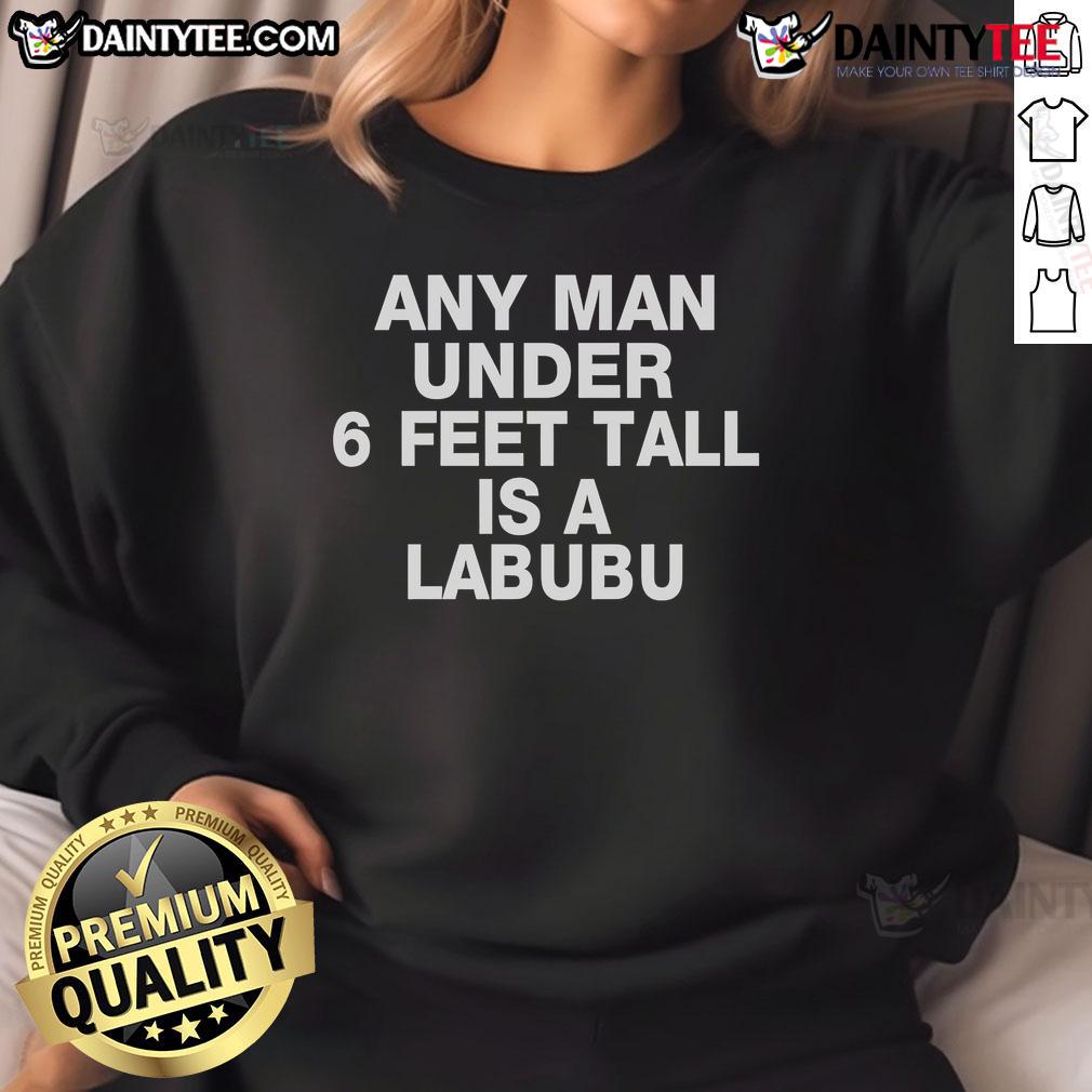 Alt Text: Awesome Labubu sweatshirt for any man under 6 feet tall, featuring a stylish design and comfortable fit.