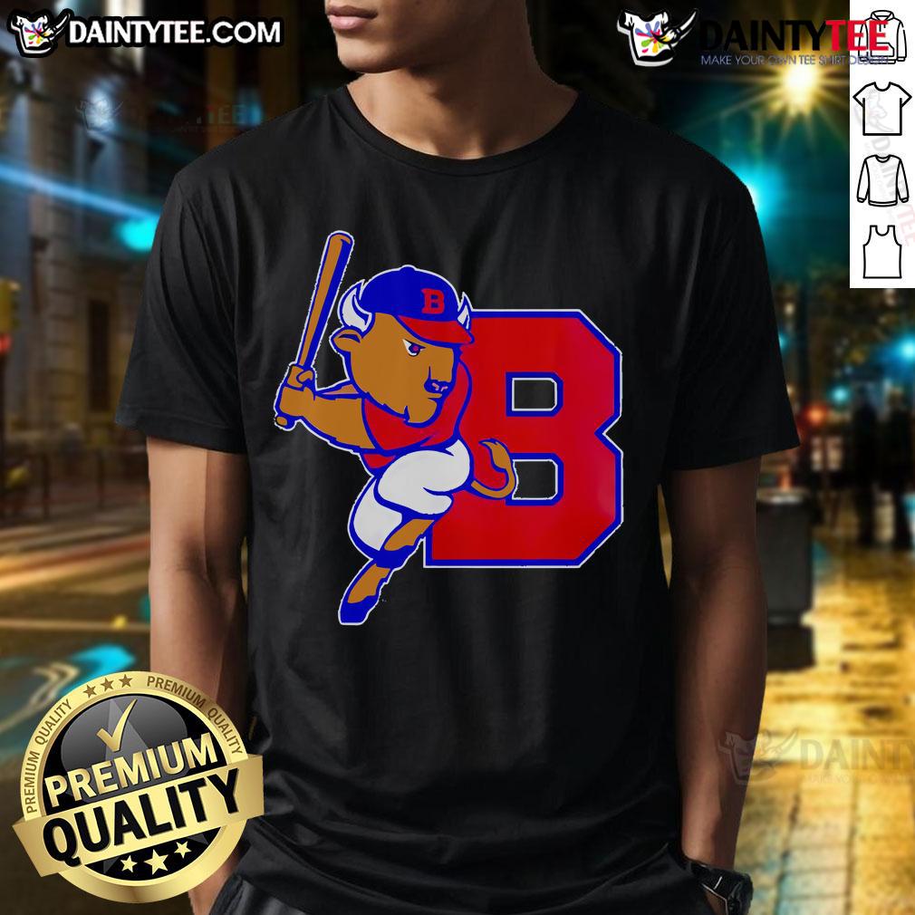 Awesome Buffalo Bisons Jesus Won Limited Edition Mascot T-Shirt featuring a vibrant design and team logo.