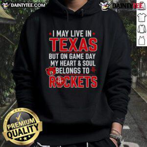 Alt Text: Houston Rockets hoodie showcasing team spirit for Texas fans on game day, perfect for supporting your favorite NBA team.