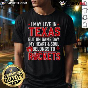 Awesome Houston Rockets T-Shirt for Game Day, showcasing pride for Texas basketball and team spirit.