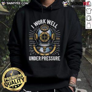Alternative view of Awesome I Work Well Under Pressure Diving Suit T-Shirt
