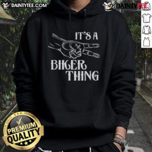 Awesome It's A Bikers Thing Hoodie featuring a bold design, perfect for motorcycle enthusiasts and stylish riders.