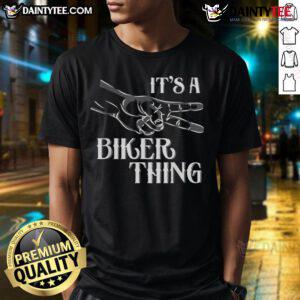 Awesome It's A Bikers Thing T-Shirt featuring a bold motorcycle graphic, perfect for passionate bikers and motorcycle enthusiasts.