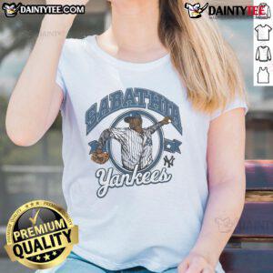 Awesome New York Yankees CC Sabathia Ladies Tee featuring stylish design and team logo, perfect for fans.