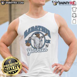 Alt Text: Stylish CC Sabathia tank top featuring New York Yankees logo, perfect for baseball fans and summer wear.