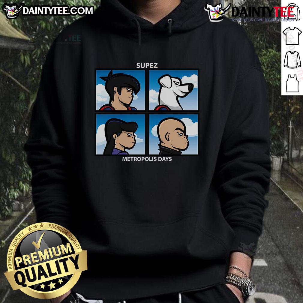 Awesome Supez Metropolis Days Hoodie in vibrant colors, perfect for casual wear and street style enthusiasts.