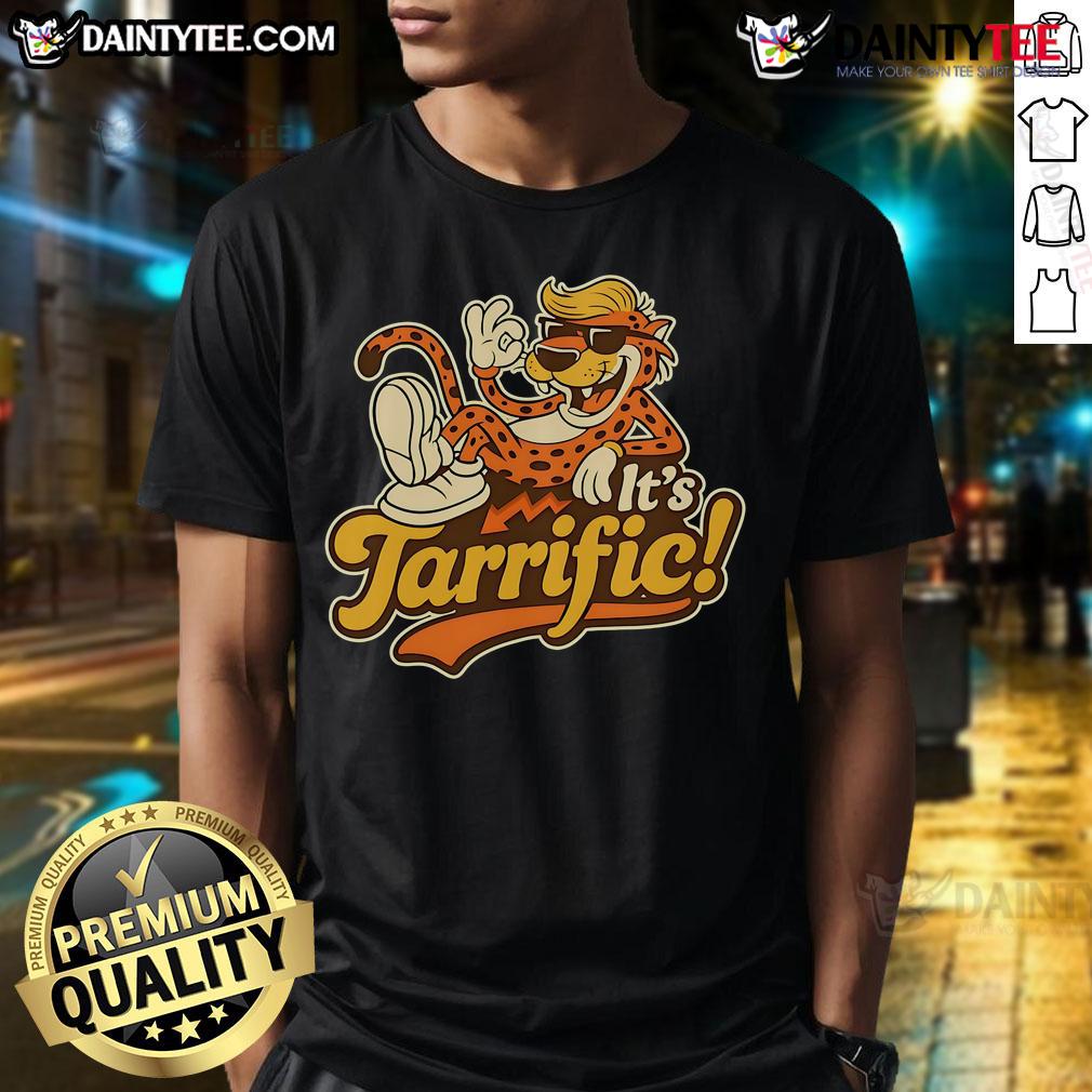 Awesome Tarrific Leopard T-Shirt featuring a bold leopard print design on a stylish casual tee for animal print lovers.