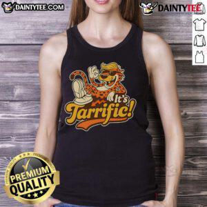 Stylish Awesome Tarrific Leopard Tank Top featuring a trendy animal print design perfect for casual outfits.