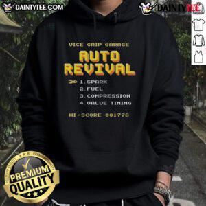 Awesome Vice Grip Garage Auto Revival Hoodie featuring a stylish design for car enthusiasts and mechanics.