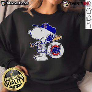 Cute Snoopy Minnesota Twins baseball sweatshirt featuring vibrant graphics and cozy style for fans.