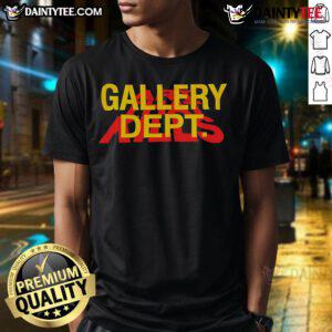 Funny Gallery Dept Art That Kills T-Shirt featuring bold graphics and a playful design for casual wear.