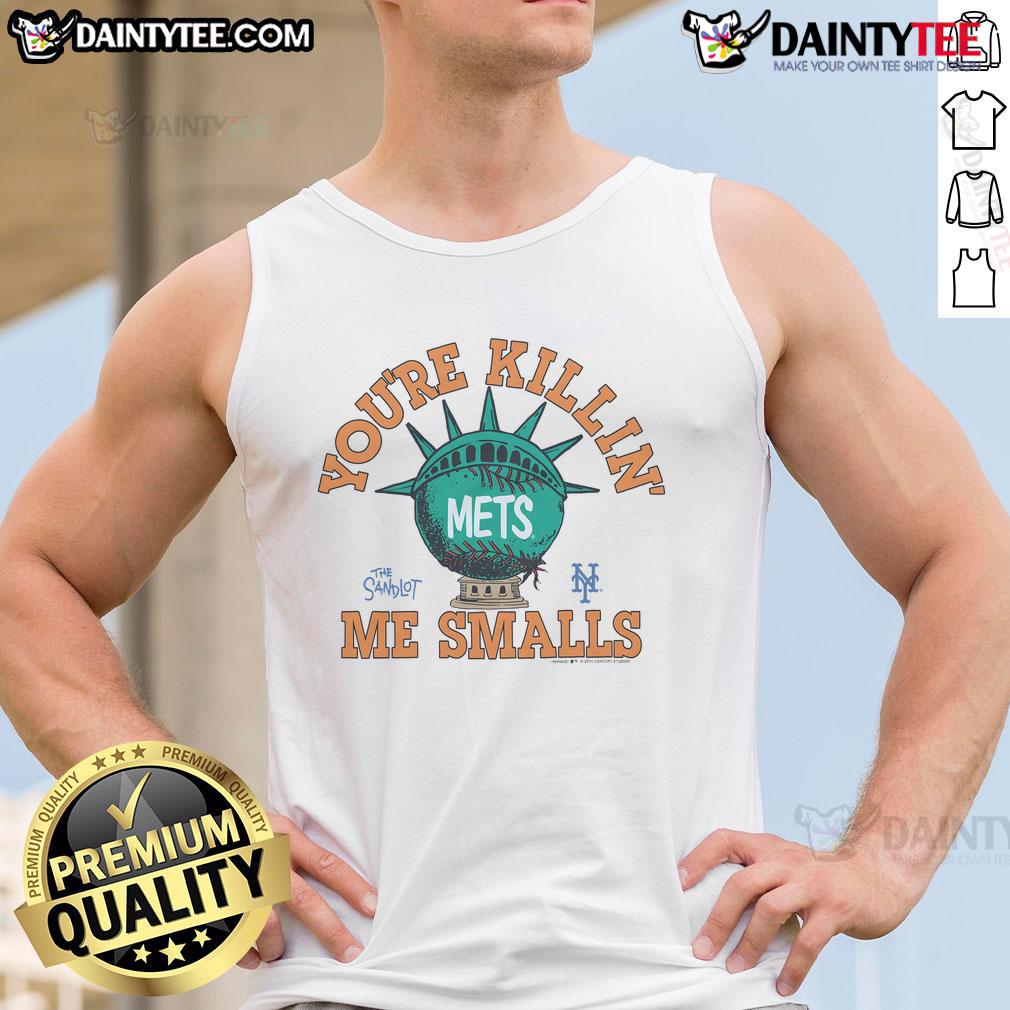 Nice The Sandlot x New York Mets tank top featuring a vintage design, perfect for baseball fans and summer outings.