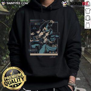 Awesome Bird of Prey Star Fox Falco hoodie featuring vibrant graphics of the iconic gaming character.