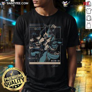 Cool Star Fox Falco T-Shirt featuring a stunning bird of prey design, perfect for gaming and anime fans.