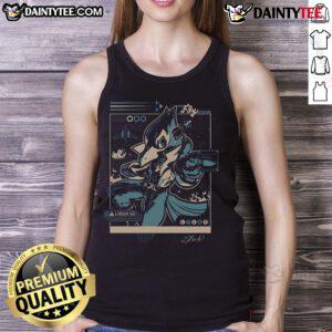 Awesome Bird of Prey Star Fox Falco tank top featuring vibrant graphics and a stylish design for fans and gamers.