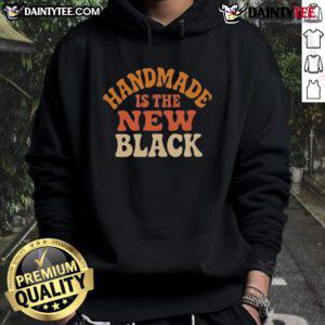 Alternative view of Awesome Handmade Is The New Black T-Shirt