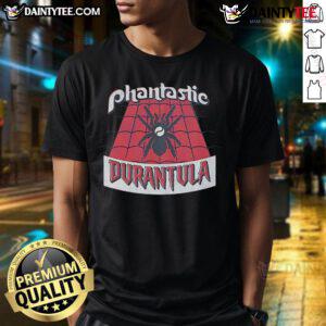 Awesome Phantastic Durantula Philadelphia Phillies T-Shirt featuring vibrant graphics and team colors for fans.