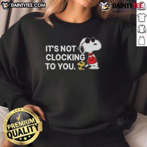 Alt Text: Awesome Snoopy and Woodstock sweatshirt featuring playful design and vibrant colors, perfect for cozy casual wear.