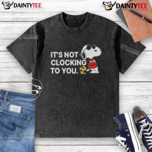 Awesome Snoopy and Woodstock graphic on a washed t-shirt, perfect for fans of Peanuts and casual wear.