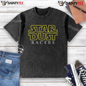 Awesome Star Dust Racers washed t-shirt featuring a vibrant graphic design, perfect for casual wear and racing fans.