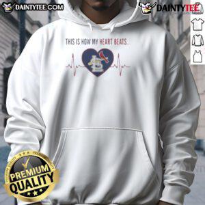 St. Louis Cardinals hoodie featuring 'Awesome-This-Is-How-My-Heart-Beats' design, perfect for fans and stylish comfort.