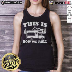 Awesome RV camper motorhome camping tank top featuring a fun graphic, perfect for outdoor adventures.