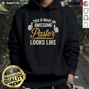 Awesome pastor wearing a church hoodie during a sermon, showcasing a vibrant and engaging church atmosphere.