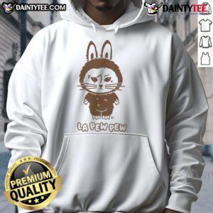 Adorable Cute-LaPewPew-Hoodie featuring a playful design, perfect for stylish casual wear and cozy comfort.