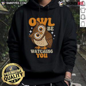 Cute owl design on a cozy hoodie, perfect for owl lovers who want a stylish and comfortable look.