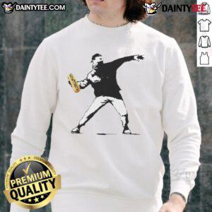 Funny Sandwich Slinger Sweatshirt featuring a humorous graphic and cozy design for sandwich lovers.