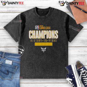 Good Charlotte Hornets 2025 Summer League Champions Victory in Vegas washed t-shirt showcasing team pride and celebration.