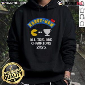 Good Kerry Men All Ireland Champions 25 hoodie featuring bold design and team colors, perfect for fans.
