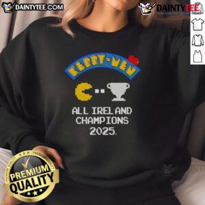 Good Kerry Men All-Ireland Champions 25 sweatshirt featuring vibrant colors and iconic team logo.